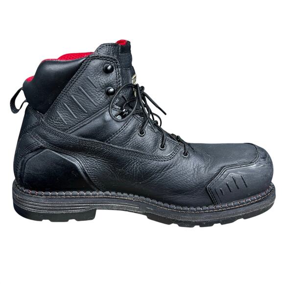 Irish Setter By Red Wing Edgerton XD Black Waterproof Safety Toe Boot Size15 main image 5